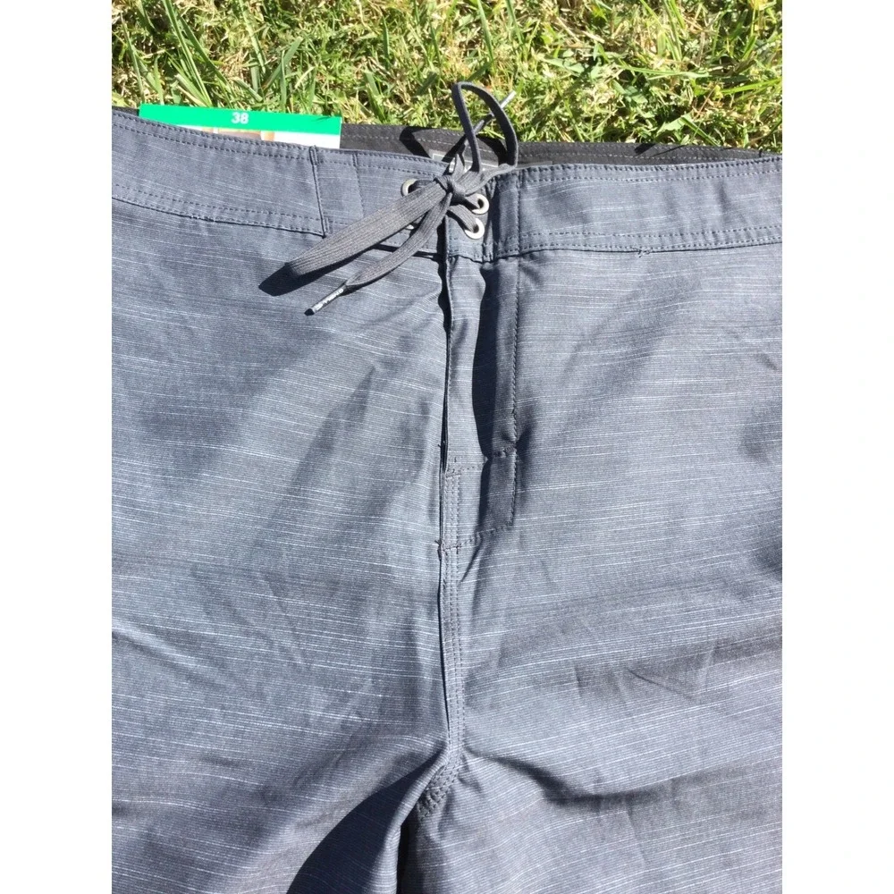 ONeill‎ Men's Gray Boardshort 20 Outseam Quick Dry Swim Surf Beach size 30